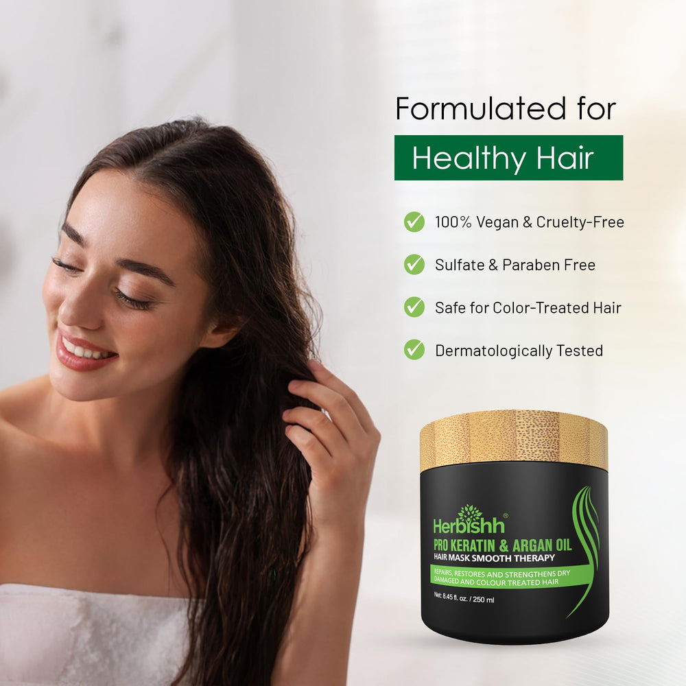 Herbishh Masque Argan lavande fragrance, parfum apaisant pendant le soin.