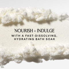 HERBIVORE Bain lait coco peau hydratation : peau plus souple après le bain.