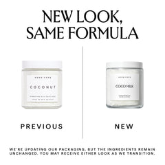 HERBIVORE Bain lait coco texture creme : douceur et soin nourrissant pour la peau.