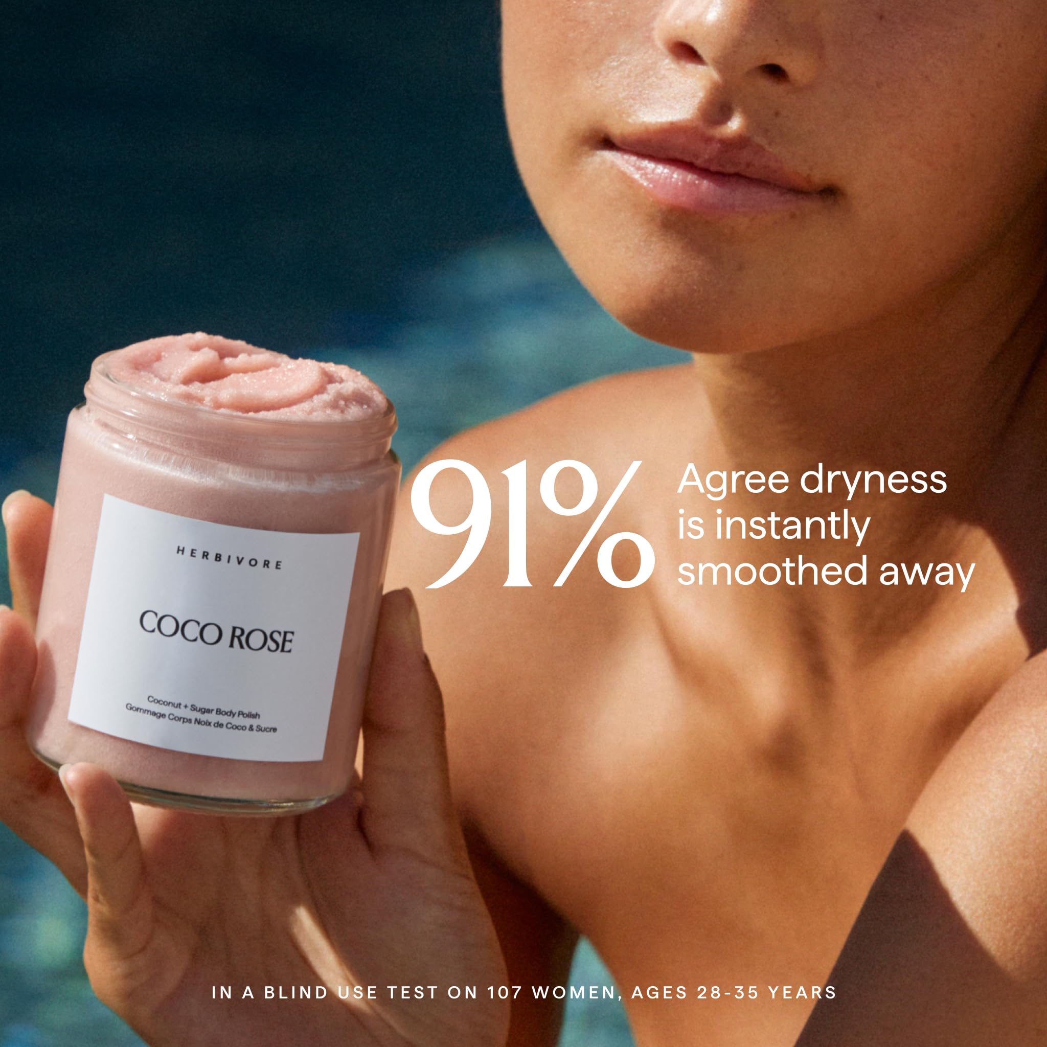 Argile rose pour un nettoyage doux et purifiant.