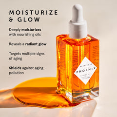 HERBIVORE Phoenix Huile – Visage CoQ10: apport antioxydant et douceur.