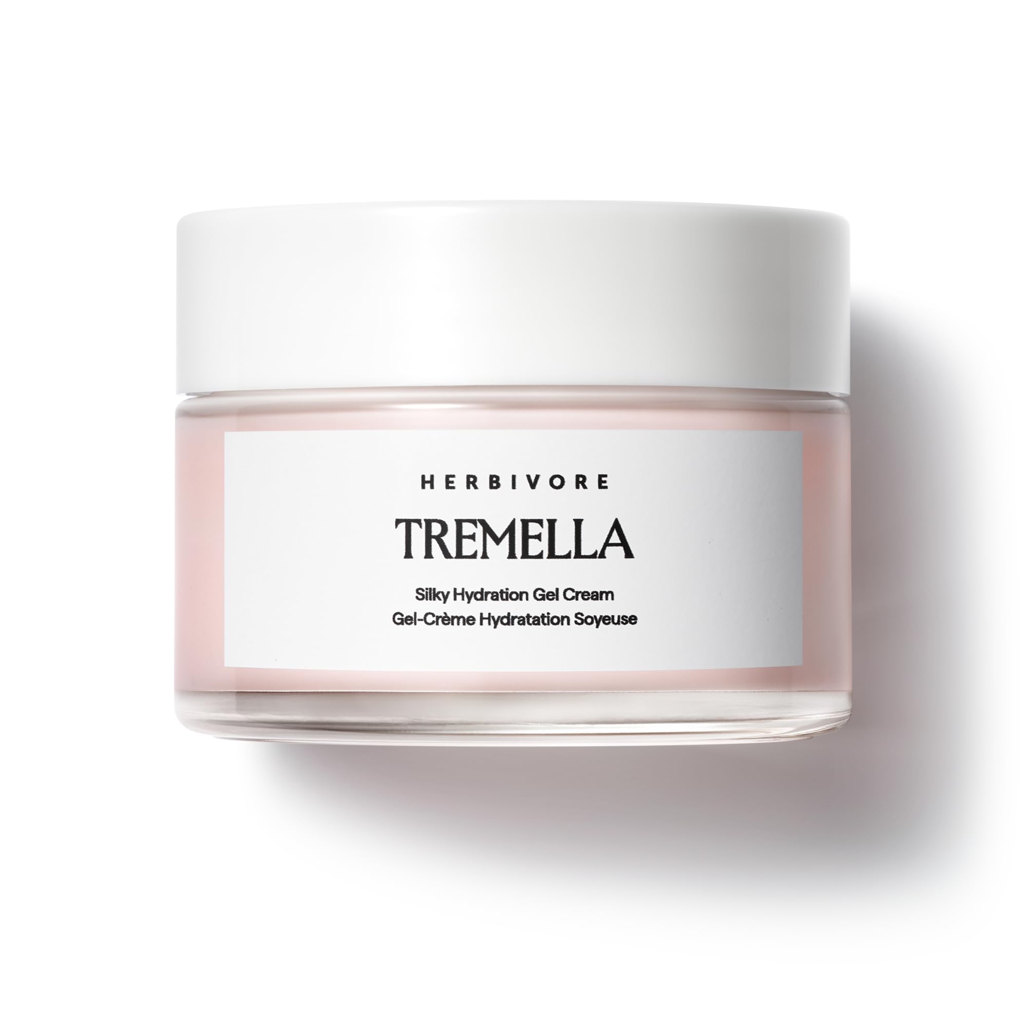 HERBIVORE Tremella Gel-Crème hydratant en flacon, texture légère pour peau hydratée