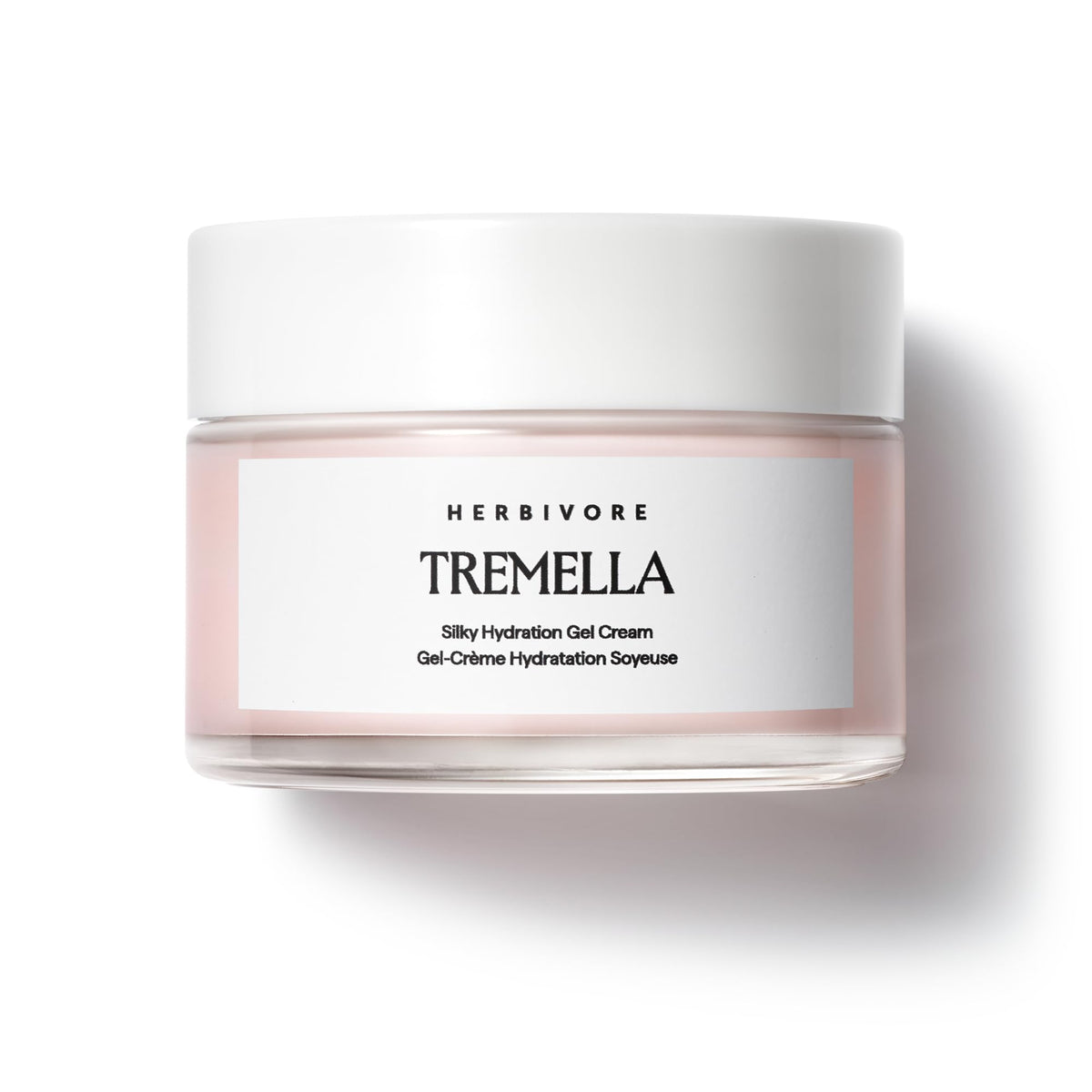 HERBIVORE Tremella Gel-Crème hydratant en flacon, texture légère pour peau hydratée
