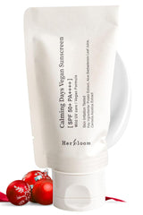 Herbloom Calming Days - bouteille écran solaire : hydratation durable et protection douce pour peau sensible.