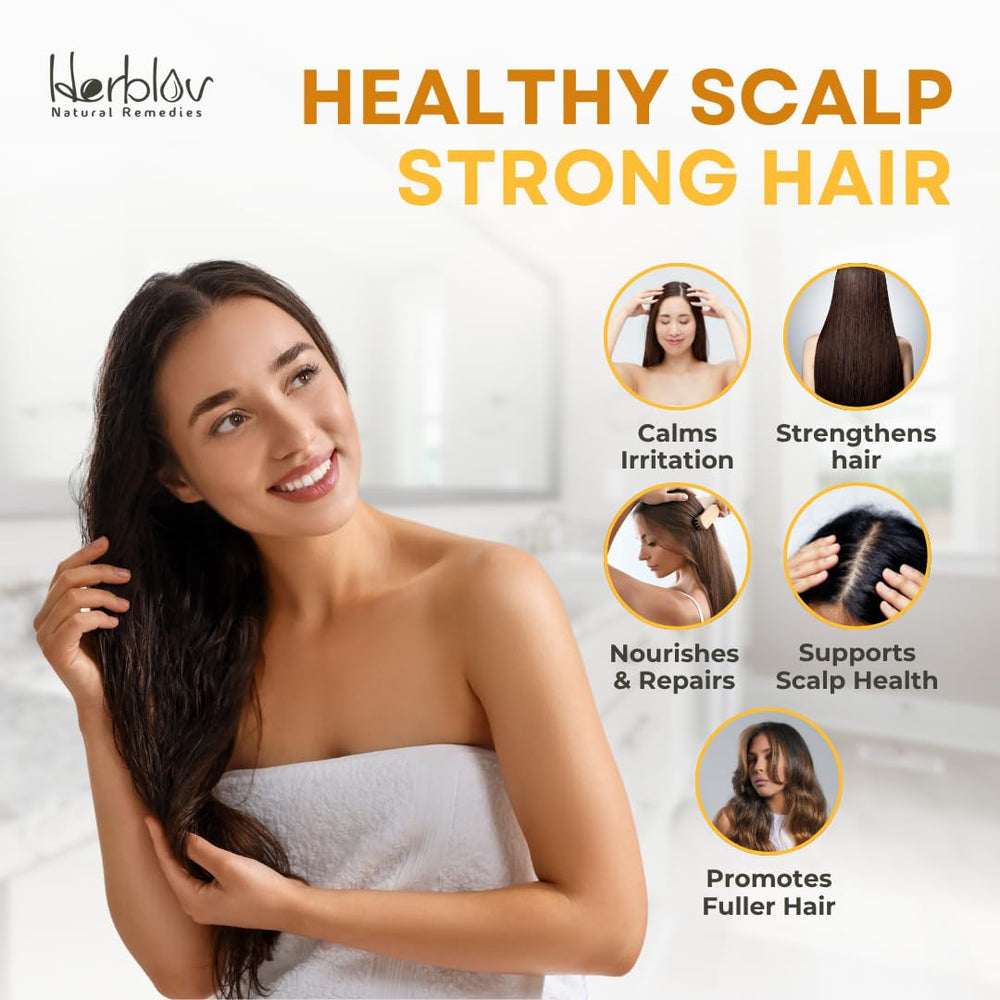 Herblov Shampoing Eczéma, sans sulfates ni parfums artificiels.
