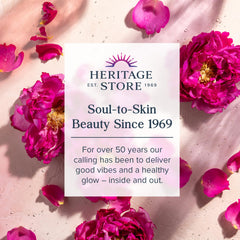 HERITAGE STORE huile de ricin roll-on, sourcils plus définis après application.