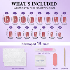 Ongles Herlight réutilisables pour plusieurs usages.