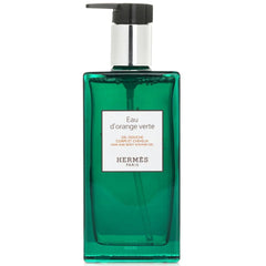 Hermès Eau d Orange Verte bouteille, gel douche élégant pour une routine parfumée