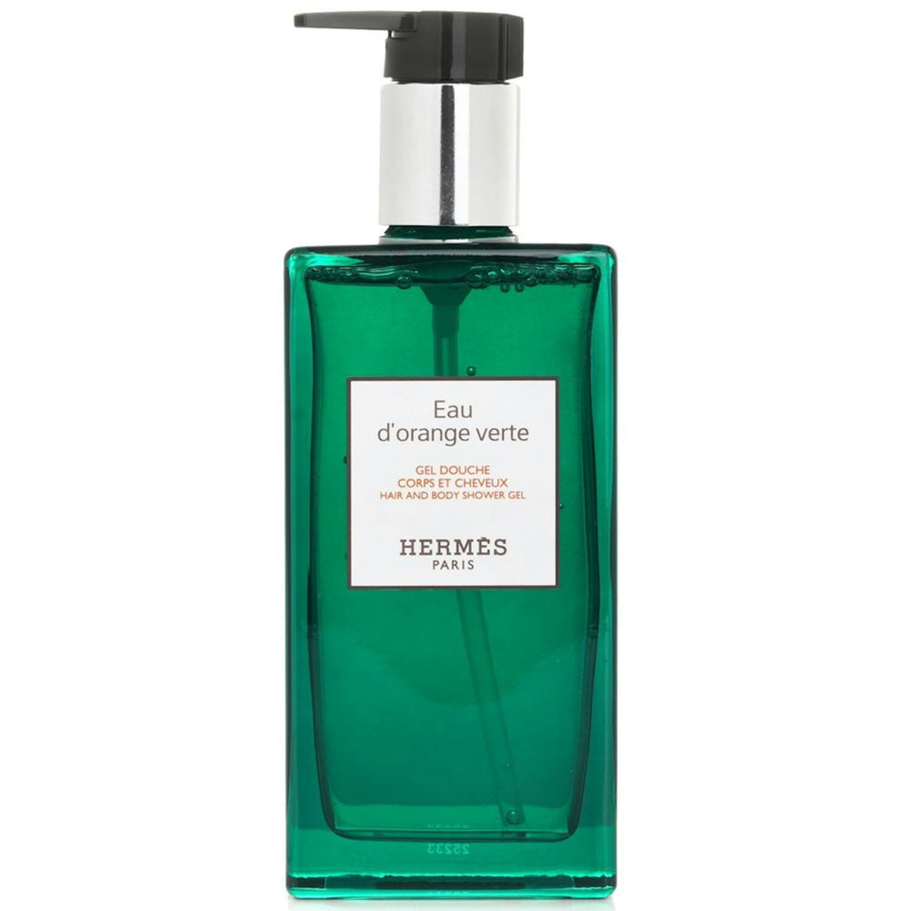 Hermès Eau d Orange Verte gel douche cheveux et corps, parfum délicat qui laisse la peau douce