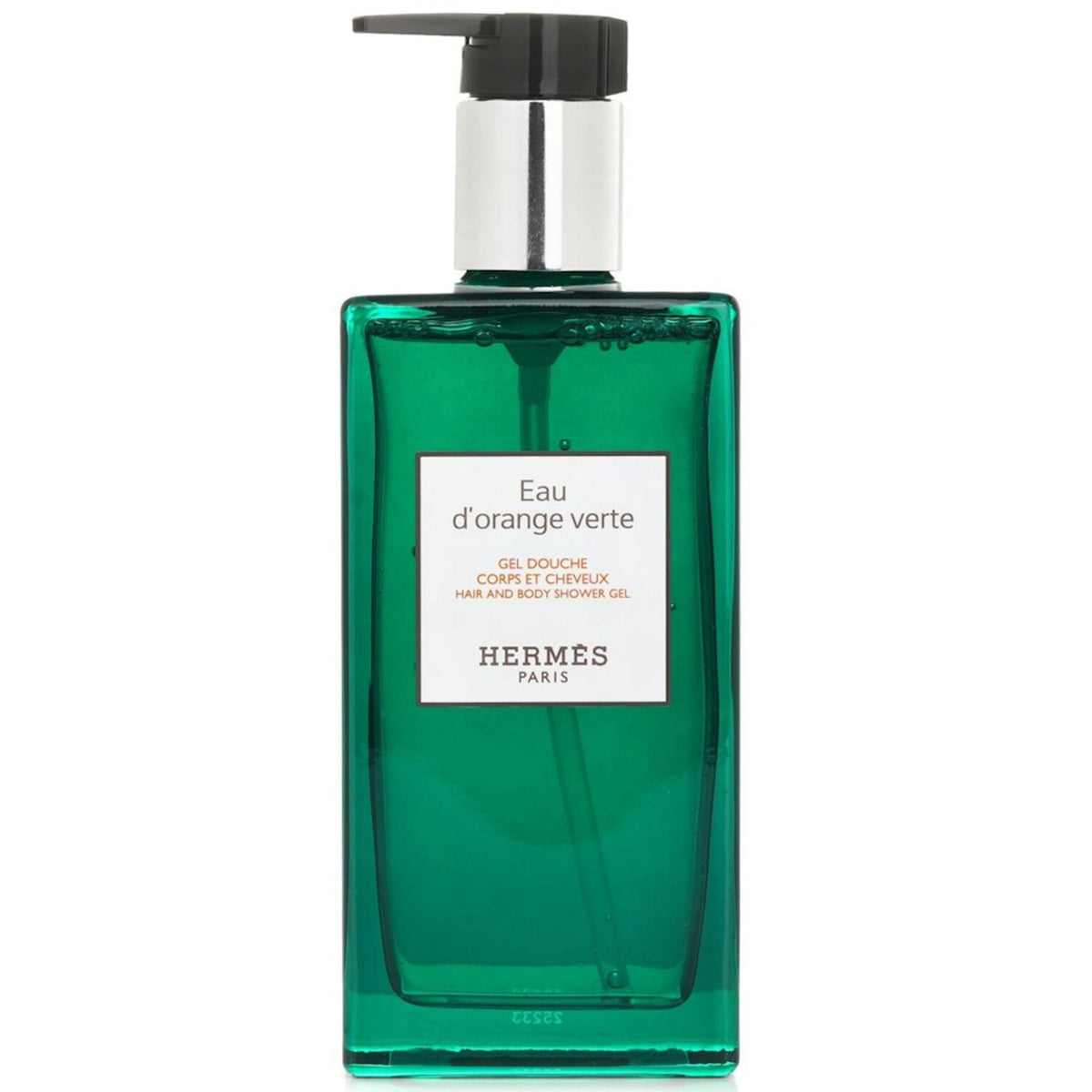 Hermès Eau d Orange Verte gel douche cheveux et corps, parfum délicat qui laisse la peau douce