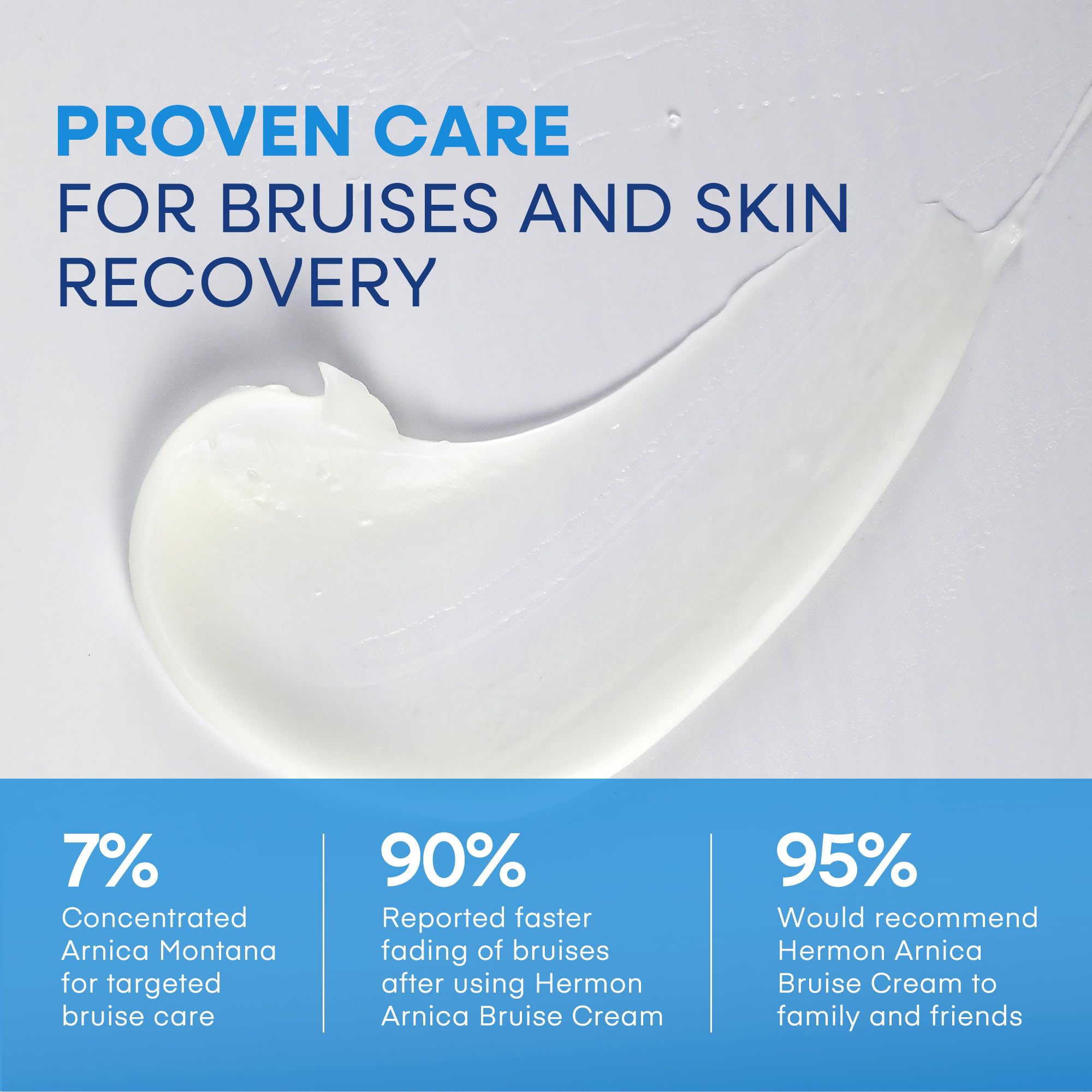Hermon Arnica crème application-douce: application douce sur peau délicate après effort quotidien
