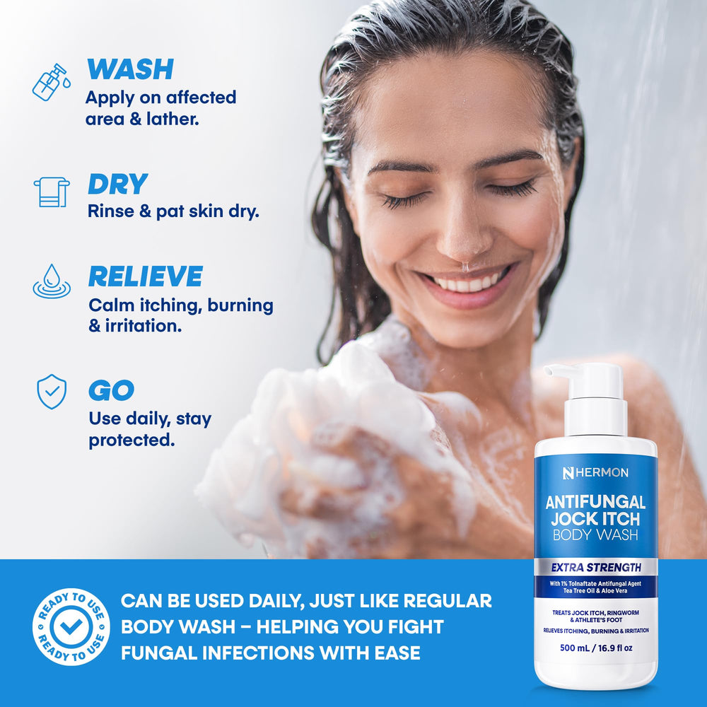 Hermon – soin-quotidien-doux, conçu pour hommes et femmes.
