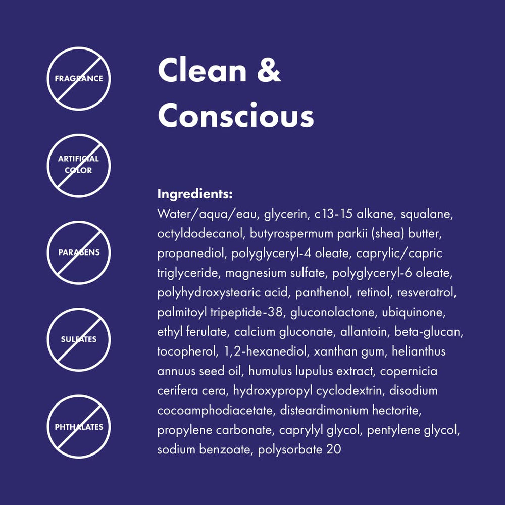 HERO COSMETICS Rescue Retinol, texture légère laissant la peau douce.