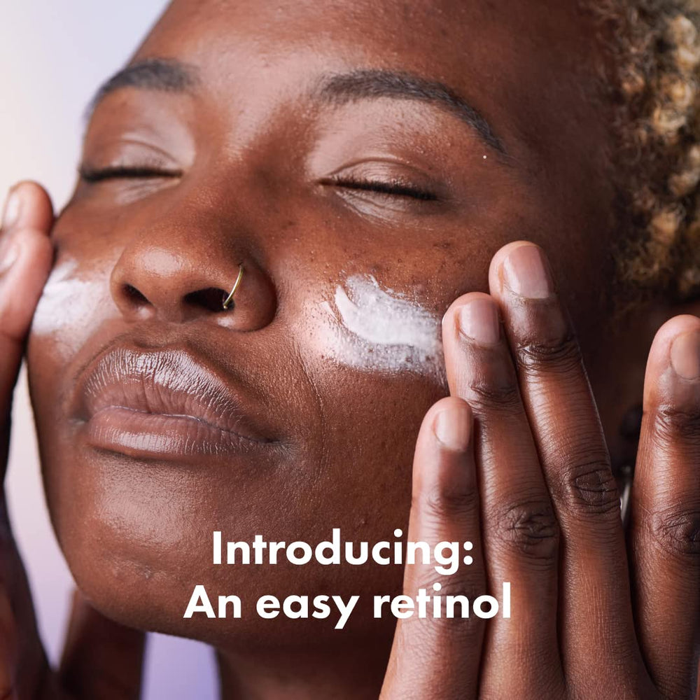 HERO COSMETICS Rescue Retinol, texture irrégulière illustrée, peau plus lisse.