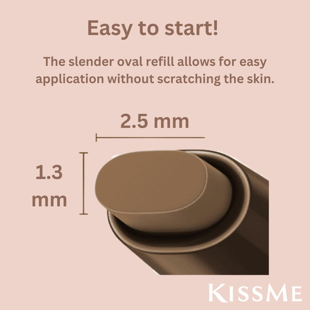 Heroine Make crayon yeux pointe rétractable pour un rangement pratique.