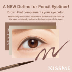 Heroine Make crayon yeux trace cat-eye nette et précise.