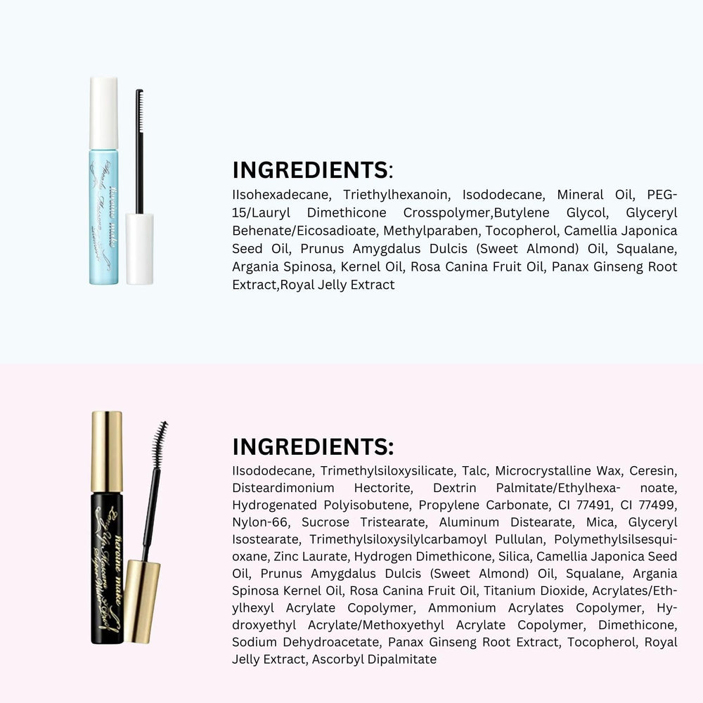 Heroine Make ensemble 2 mascaras et démaquillant: duo pratique pour routine.