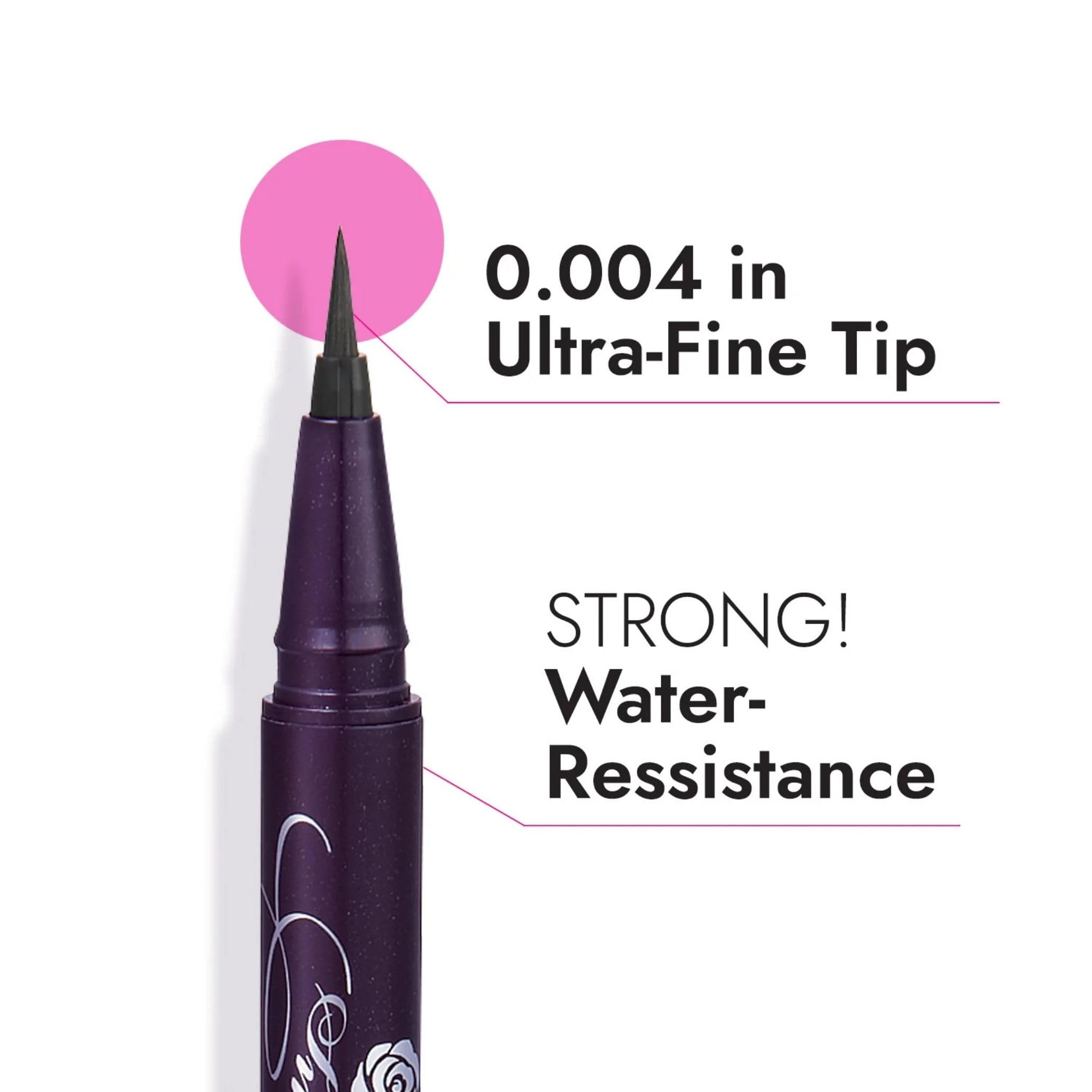 Heroine Make Eyeliner: étanche et longue tenue sans bavure.