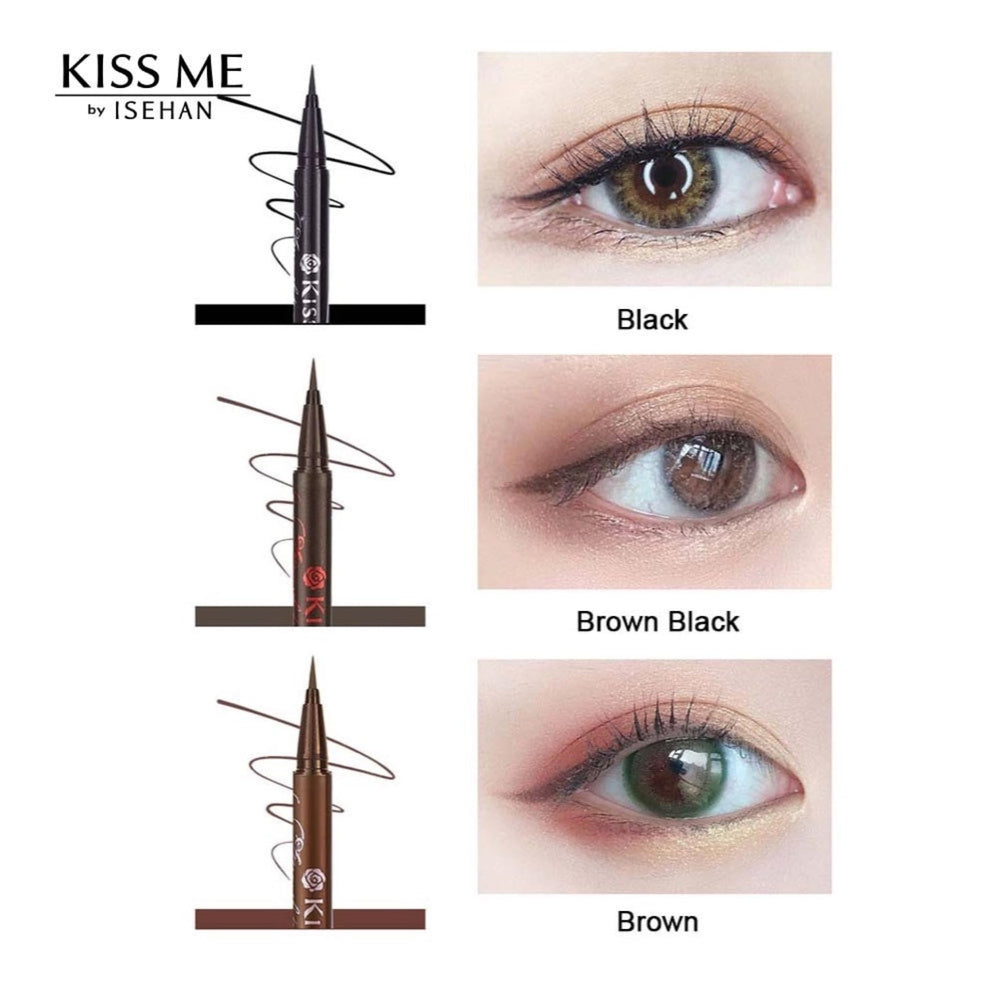 Heroine Make – noir jais pour un regard œil-de-chat intense et lisse.