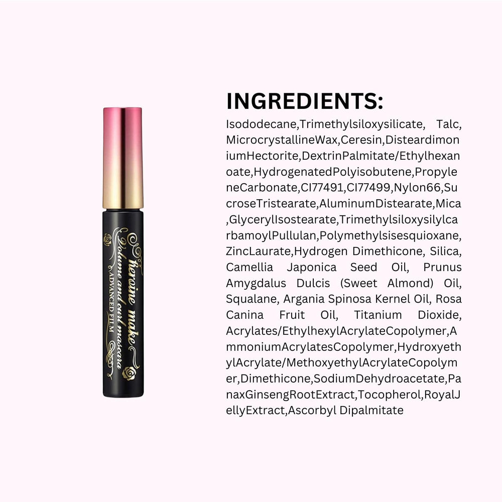Heroine Make Finition Noire Etendue, regard plus intense et naturel sans paquets.