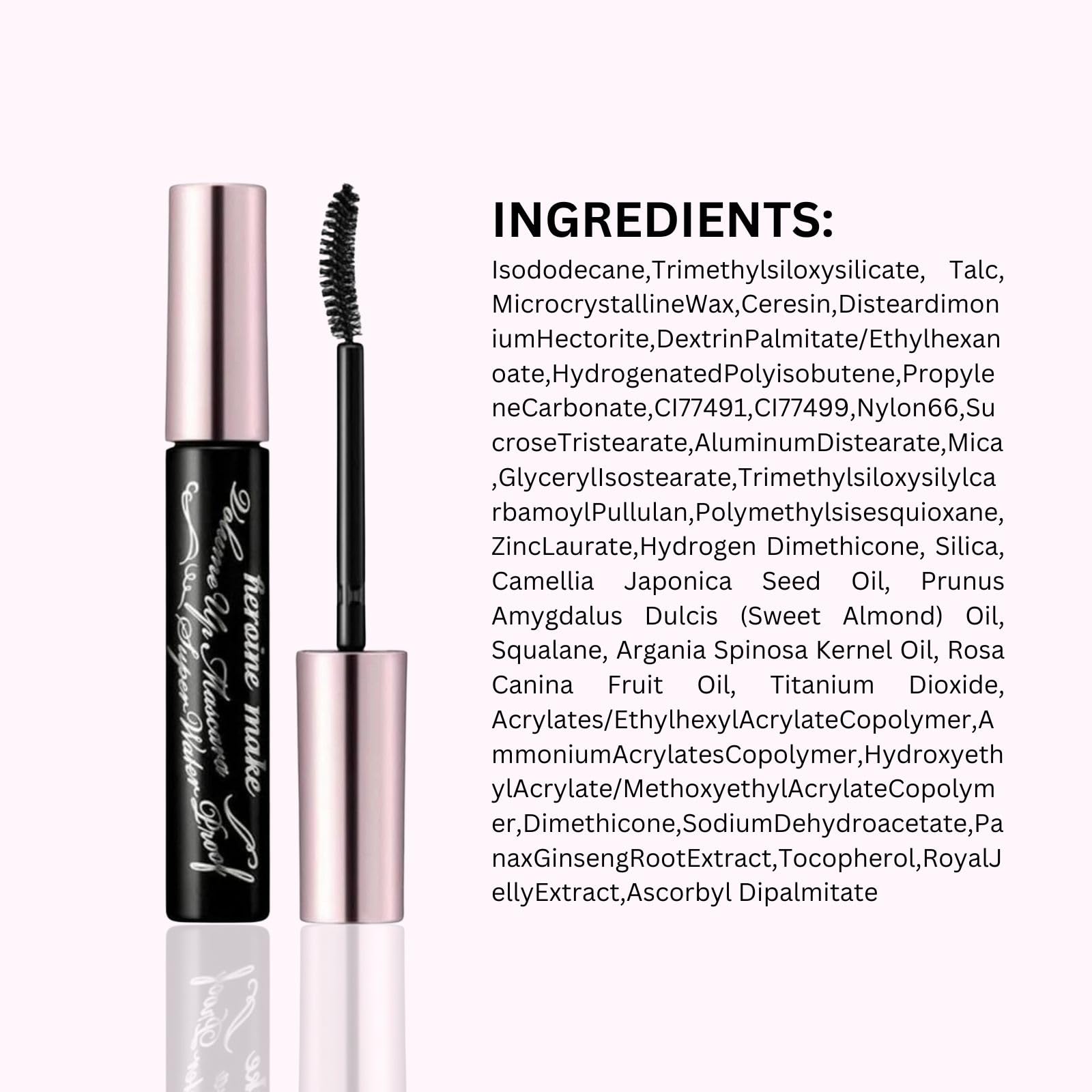 Heroine Make look naturel et défini avec ce mascara.