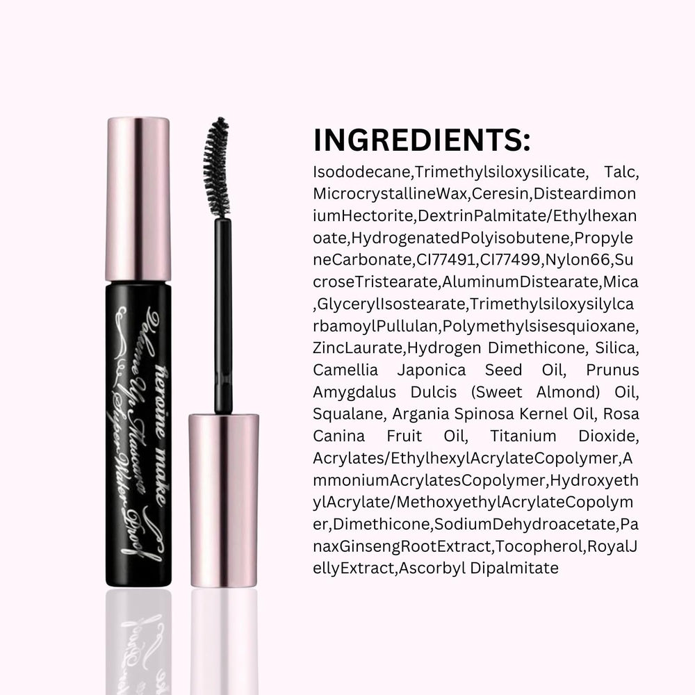Heroine Make look naturel et défini avec ce mascara.