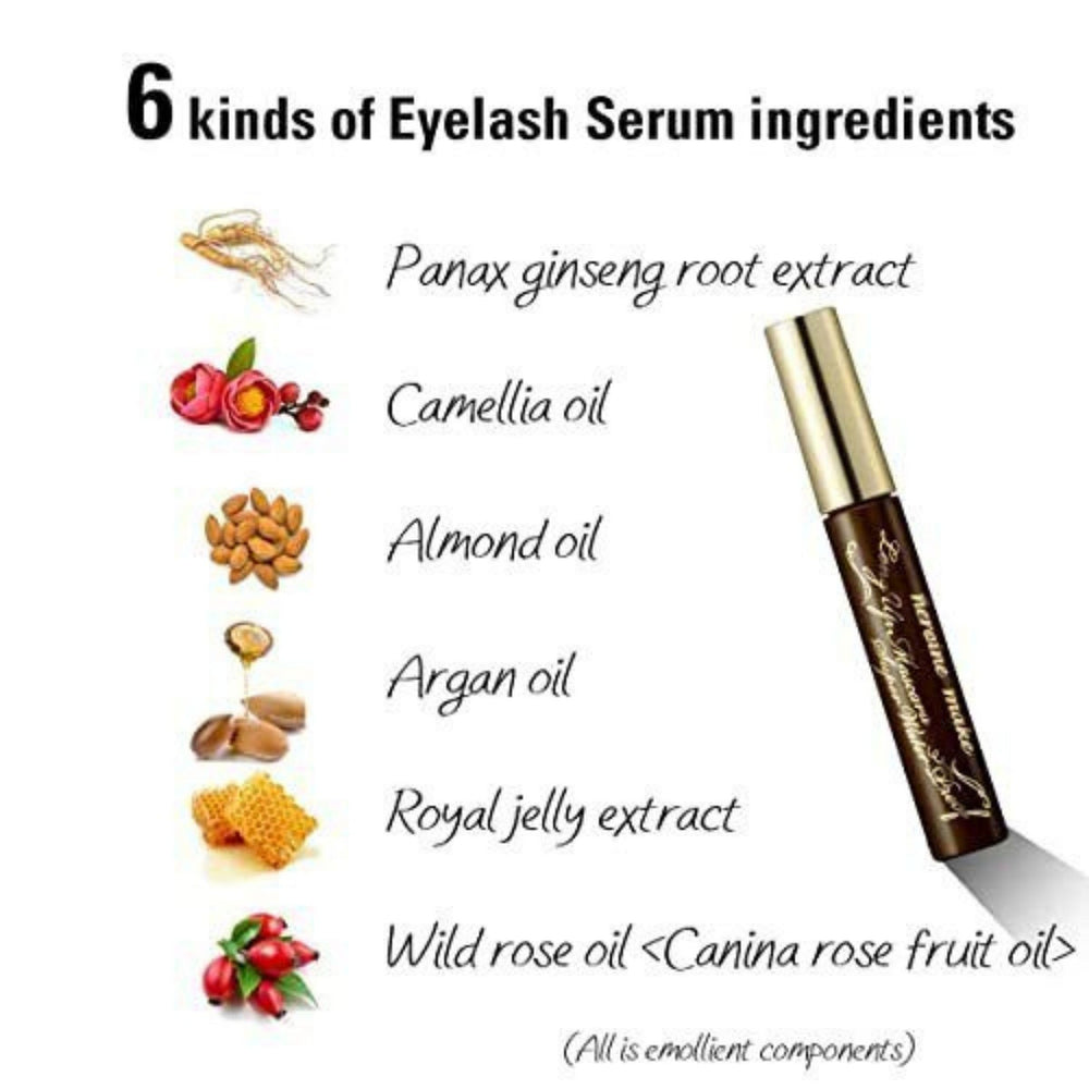 Heroine Make Mascara brun extrait gelee royale pour soin des cils.
