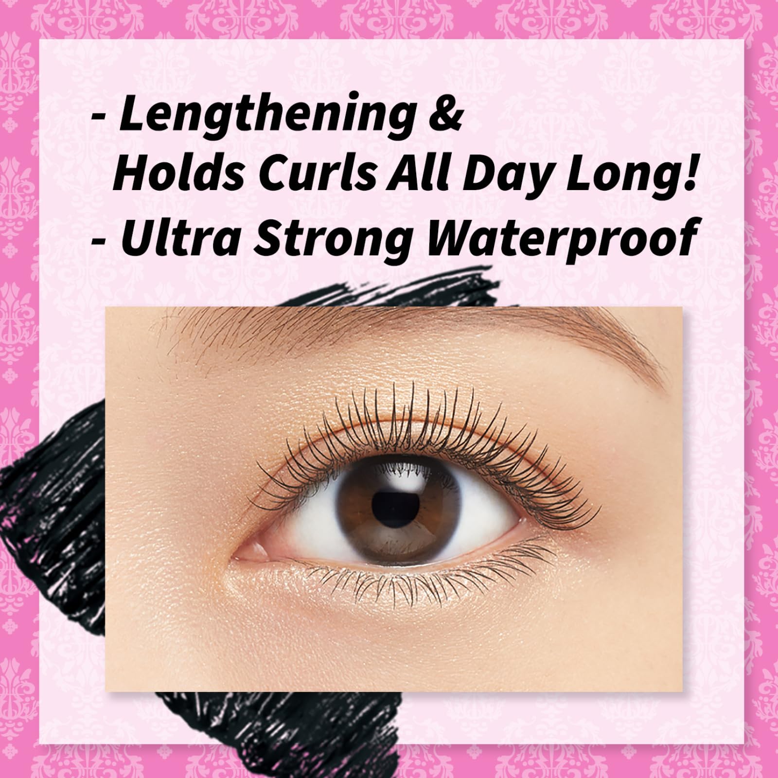 Heroine Make Mascara ingrédients nourrissants camélia argan gelée royale et rose sauvage
