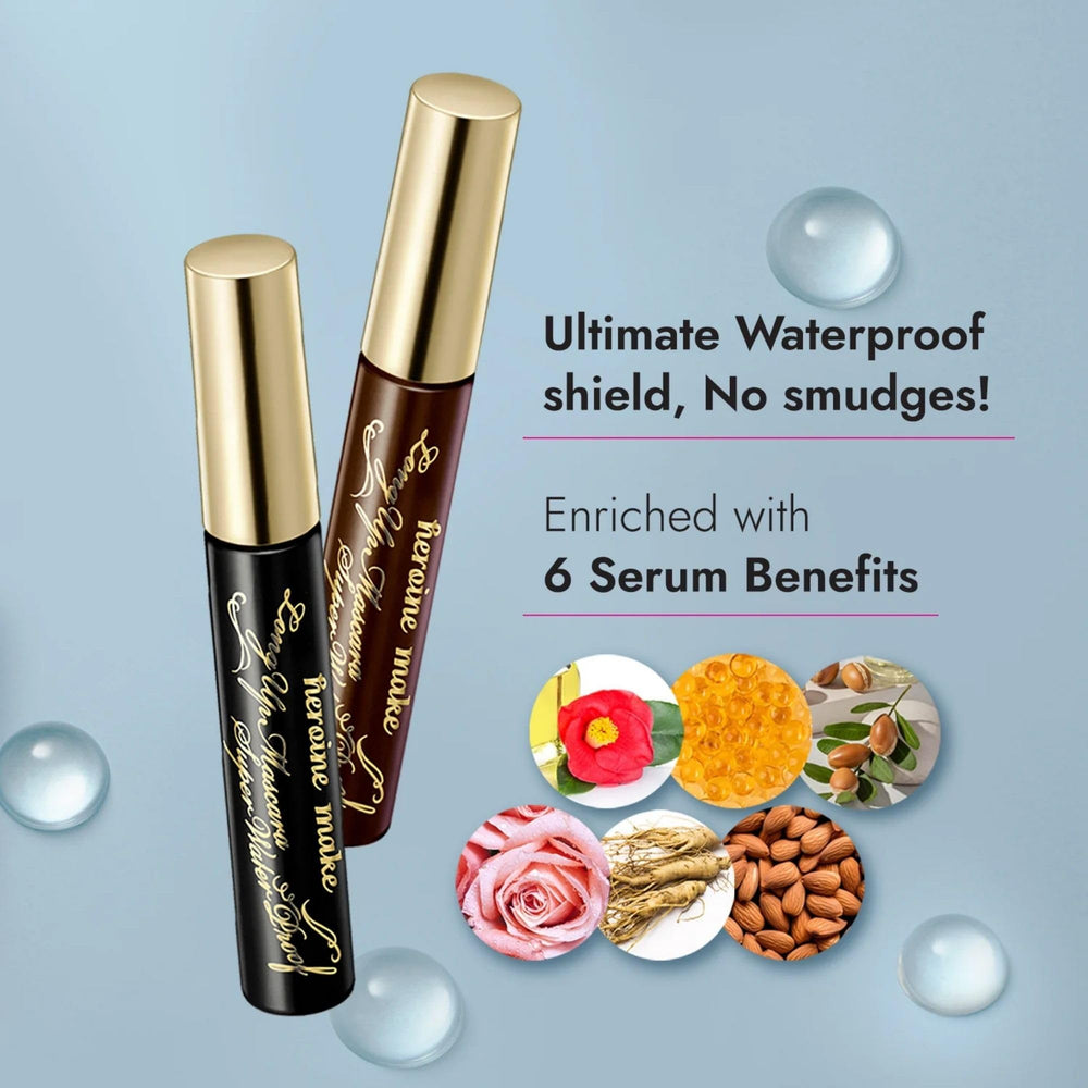 Heroine Make Mascara Tenue Journée — maintien de la courbure toute la journée.