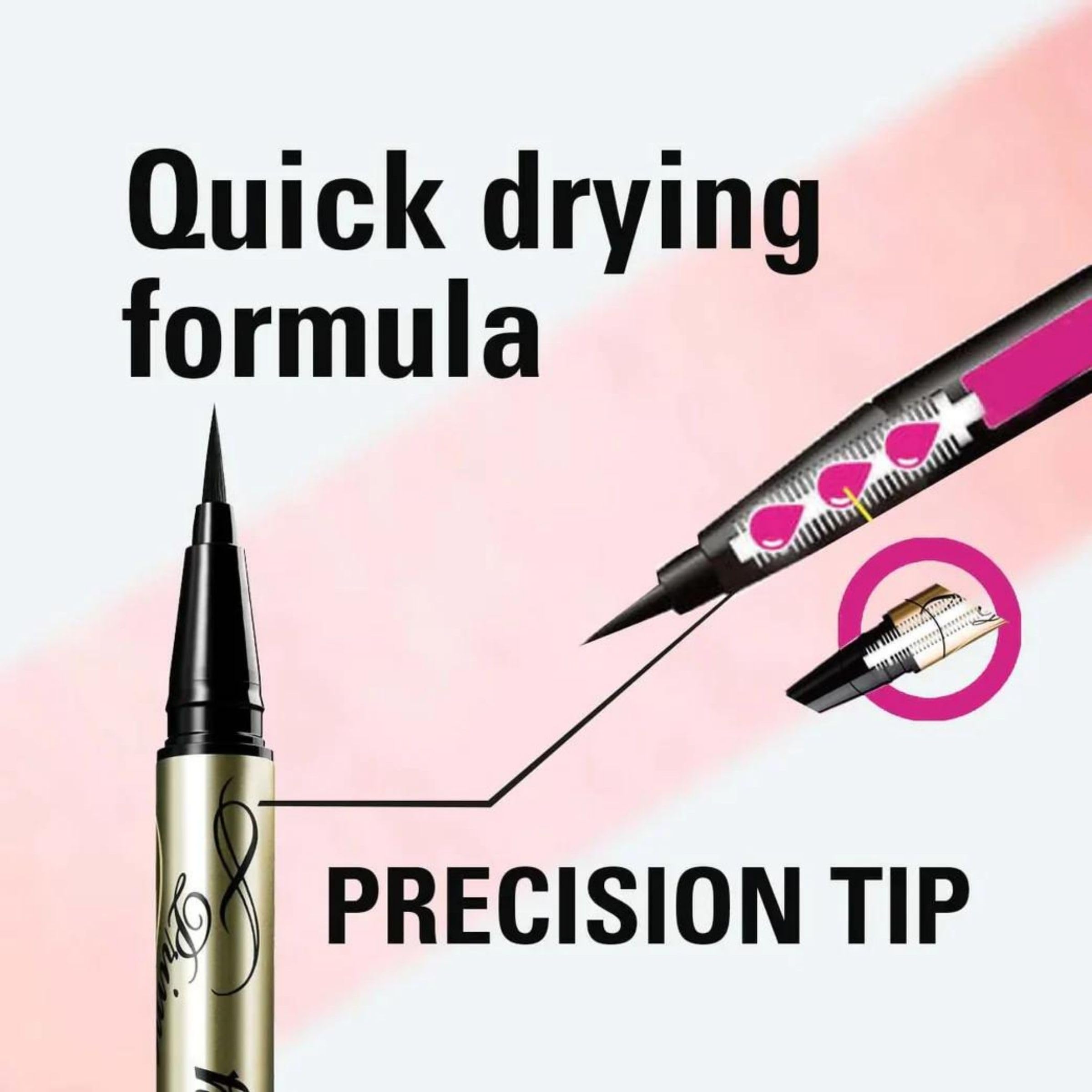 Heroine Make Prime Eyeliner résiste à l'humidité pour un regard durable.