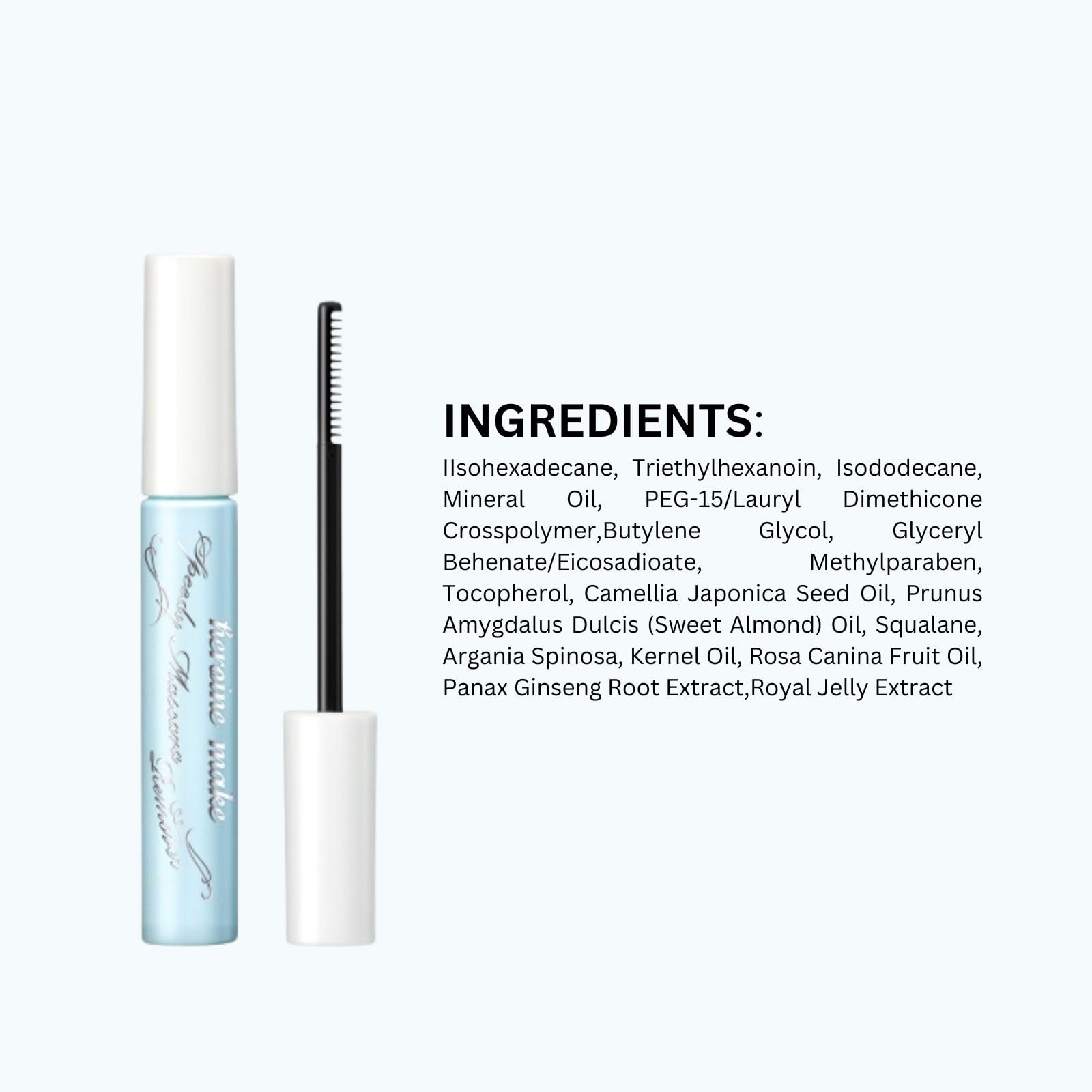 Heroine Make routine demaquillage yeux sensibles.