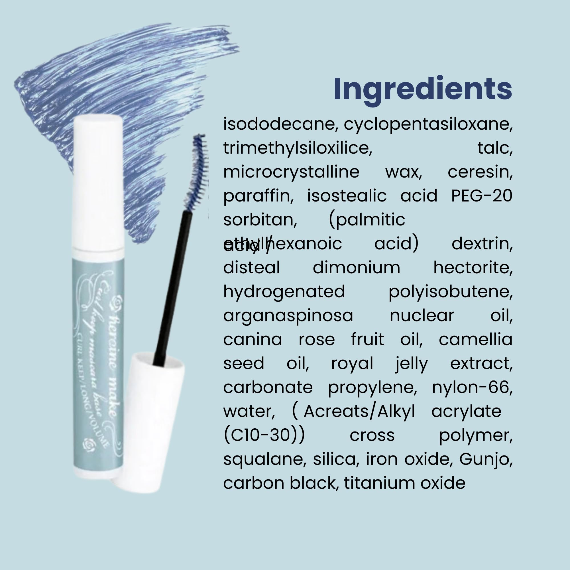 Routine quotidienne cils Heroine Make: base essentielle avant mascara pour un regard plus intense.