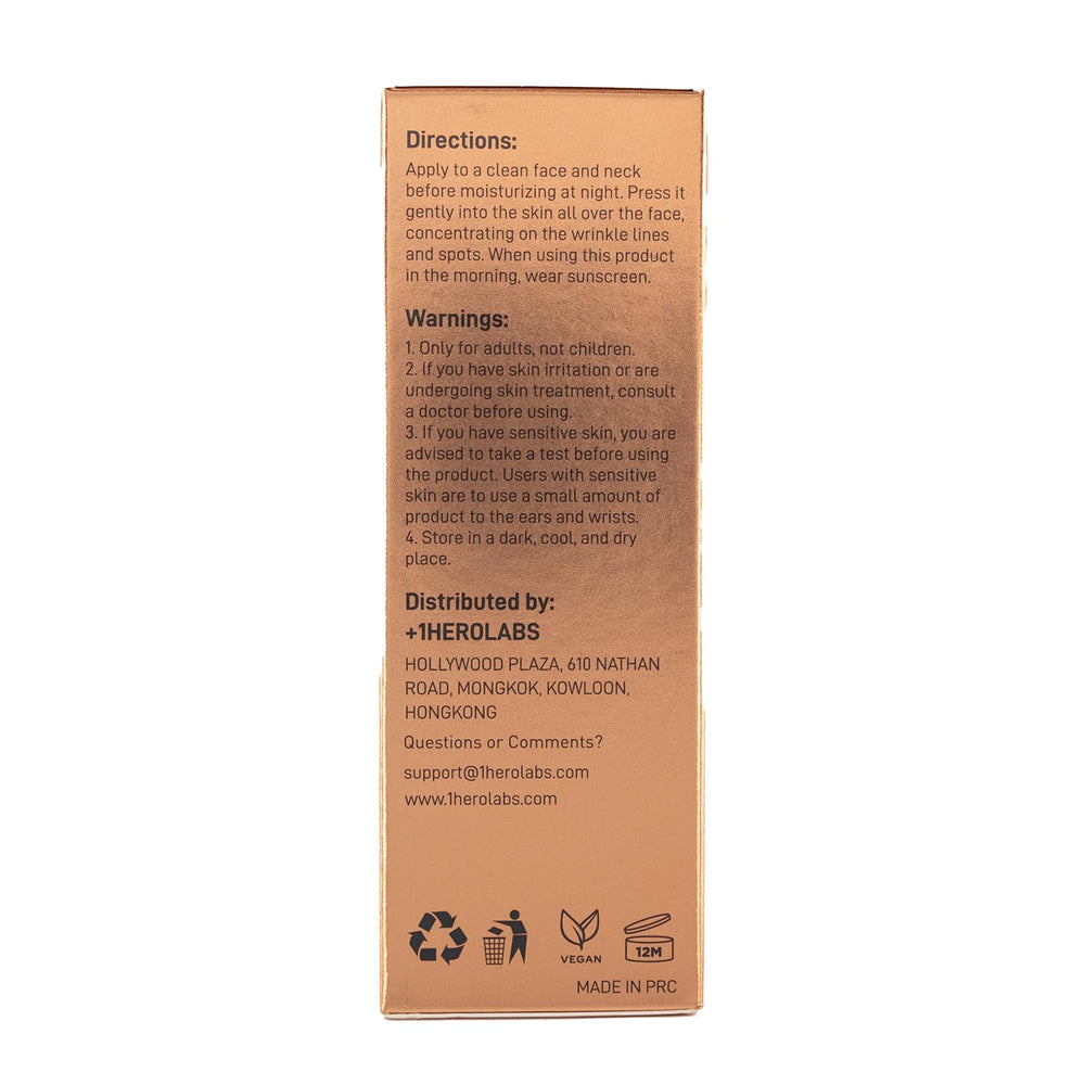 +1HEROLABS Sérum anti‑âge : Réduit potentiellement les signes du temps