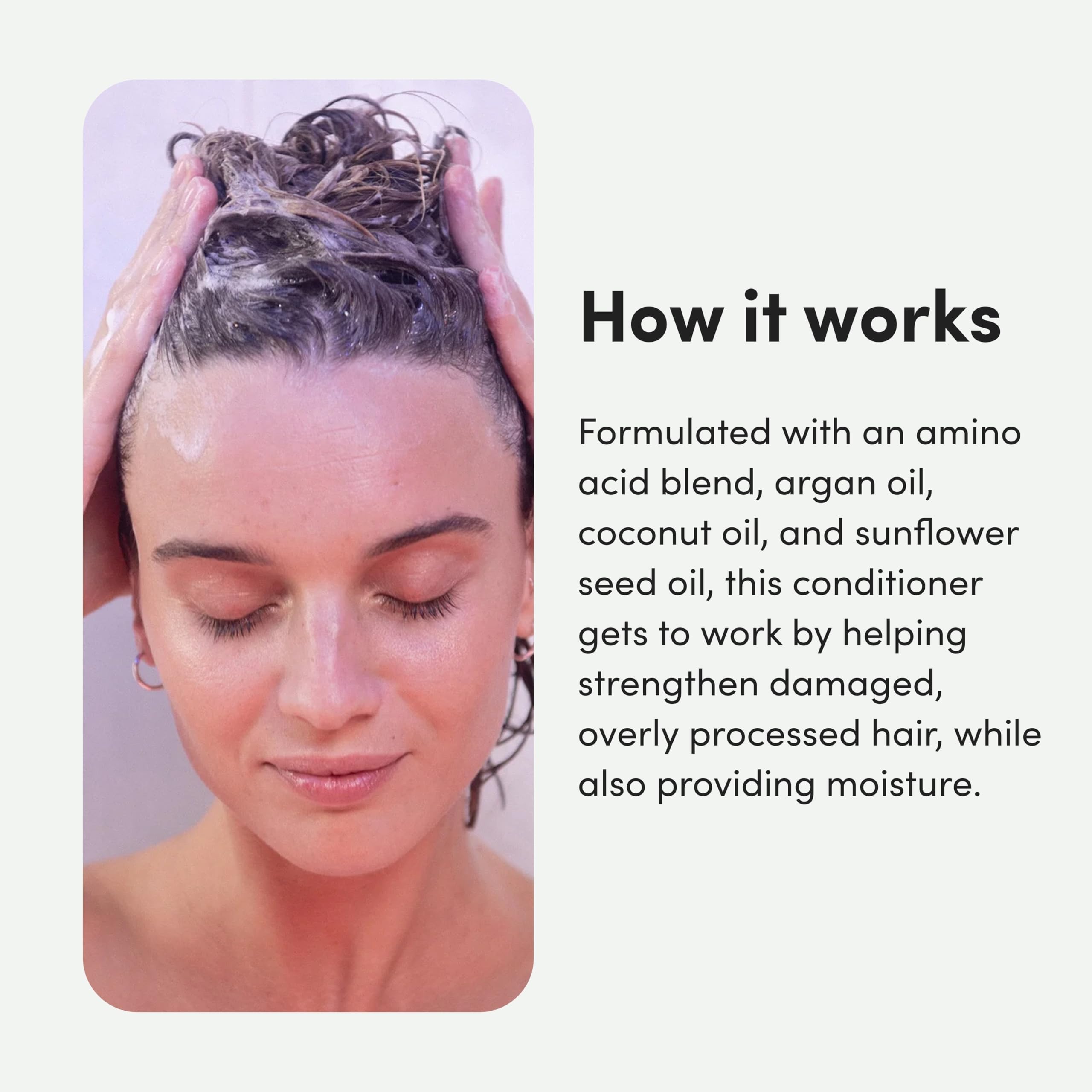 Huile d argan du Hers Triple Threat pour des cheveux plus lisses et nourris.