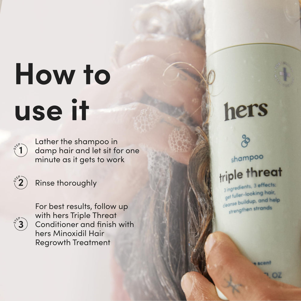 Shampoing sans sulfates, douceur et respect du cuir chevelu.