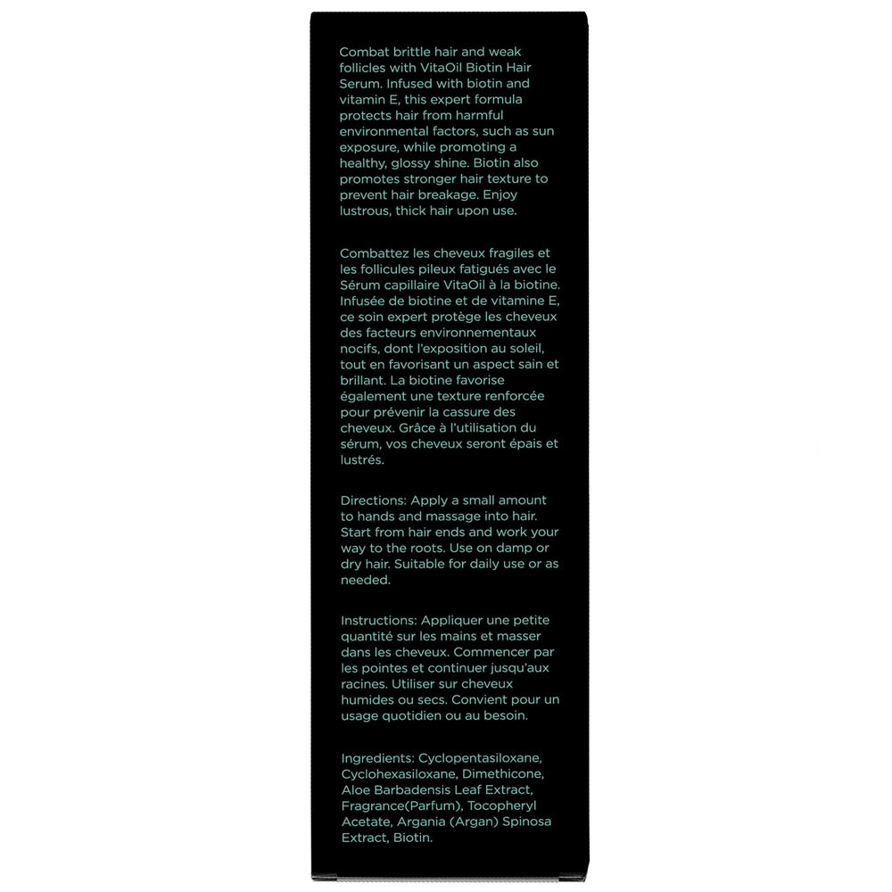 Herstyler Biotin Serum – application mains pour une distribution homogène