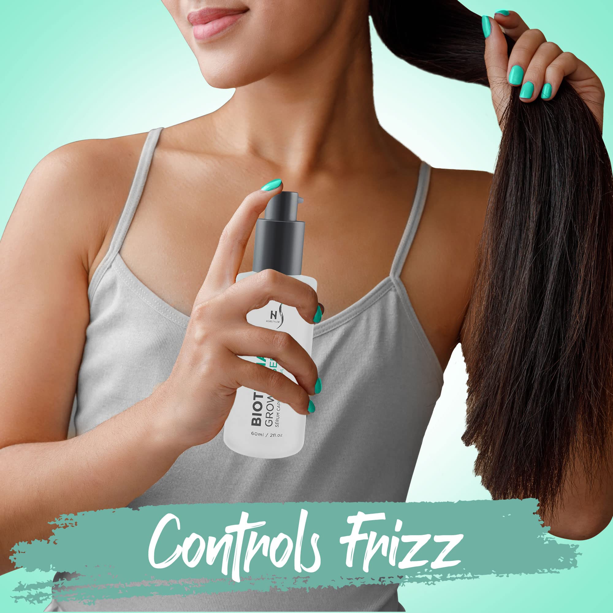 Herstyler Biotin Serum – cuir chevelu sain et prêt au coiffage