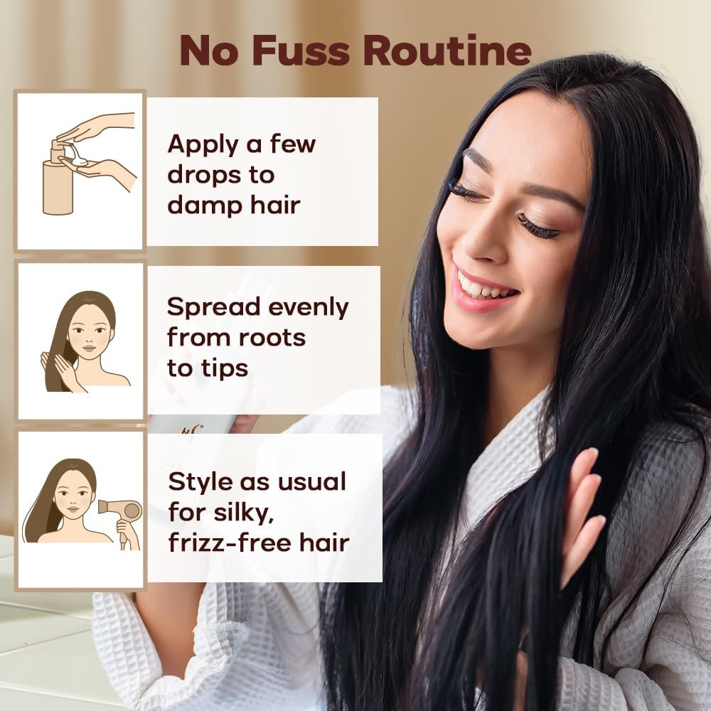 HerStyler huile ricin serum: usage quotidien et routine simple.