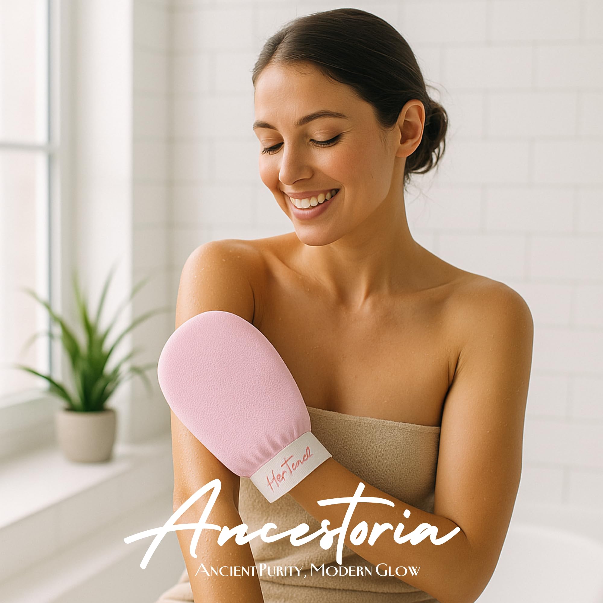 Usage quotidien des gants exfoliants pour corps après la douche