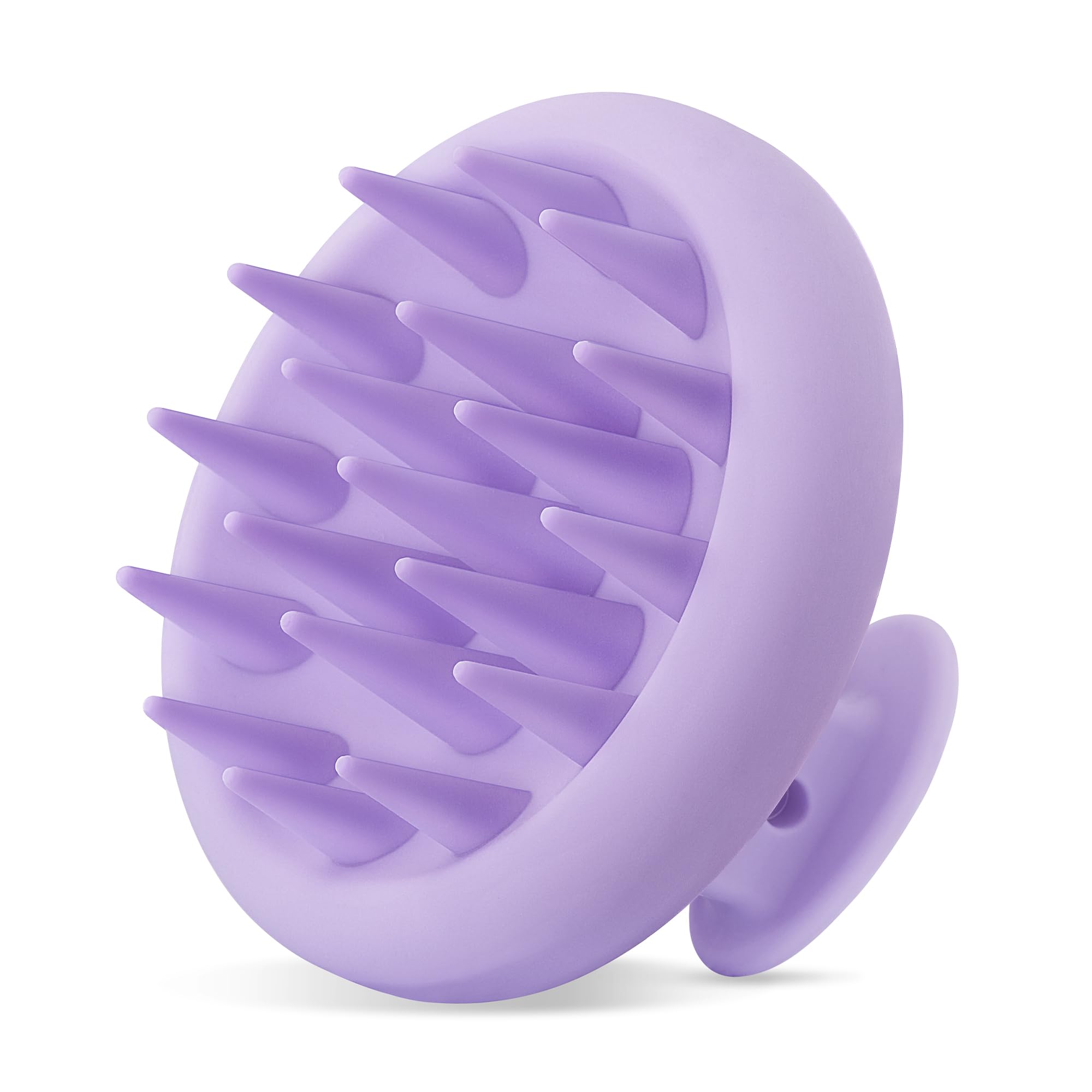 HEETA massageur cuir chevelu avec brins souples, massage apaisant et nettoyage doux.