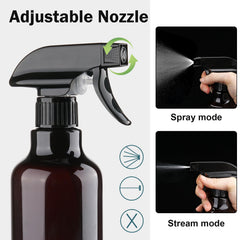 Prise ergonomique des bouteilles Hethyo assure un spray confortable.