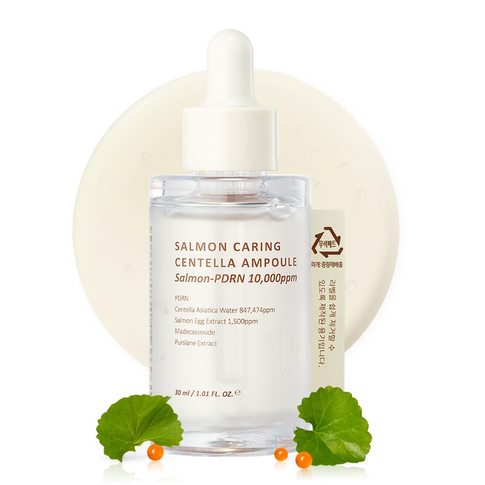 HEVEBLUE ampoule saumon-centella pour apaisement et réparation cutanée