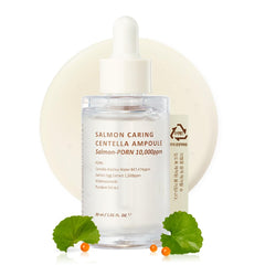 HEVEBLUE ampoule saumon-centella pour apaisement et réparation cutanée