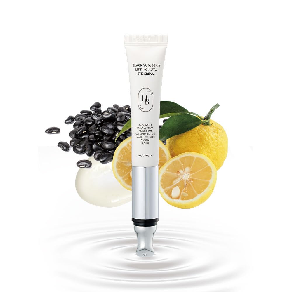 HEVEBLUE crème yeux liftante Yuja, hydratation ciblée pour le contour des yeux.
