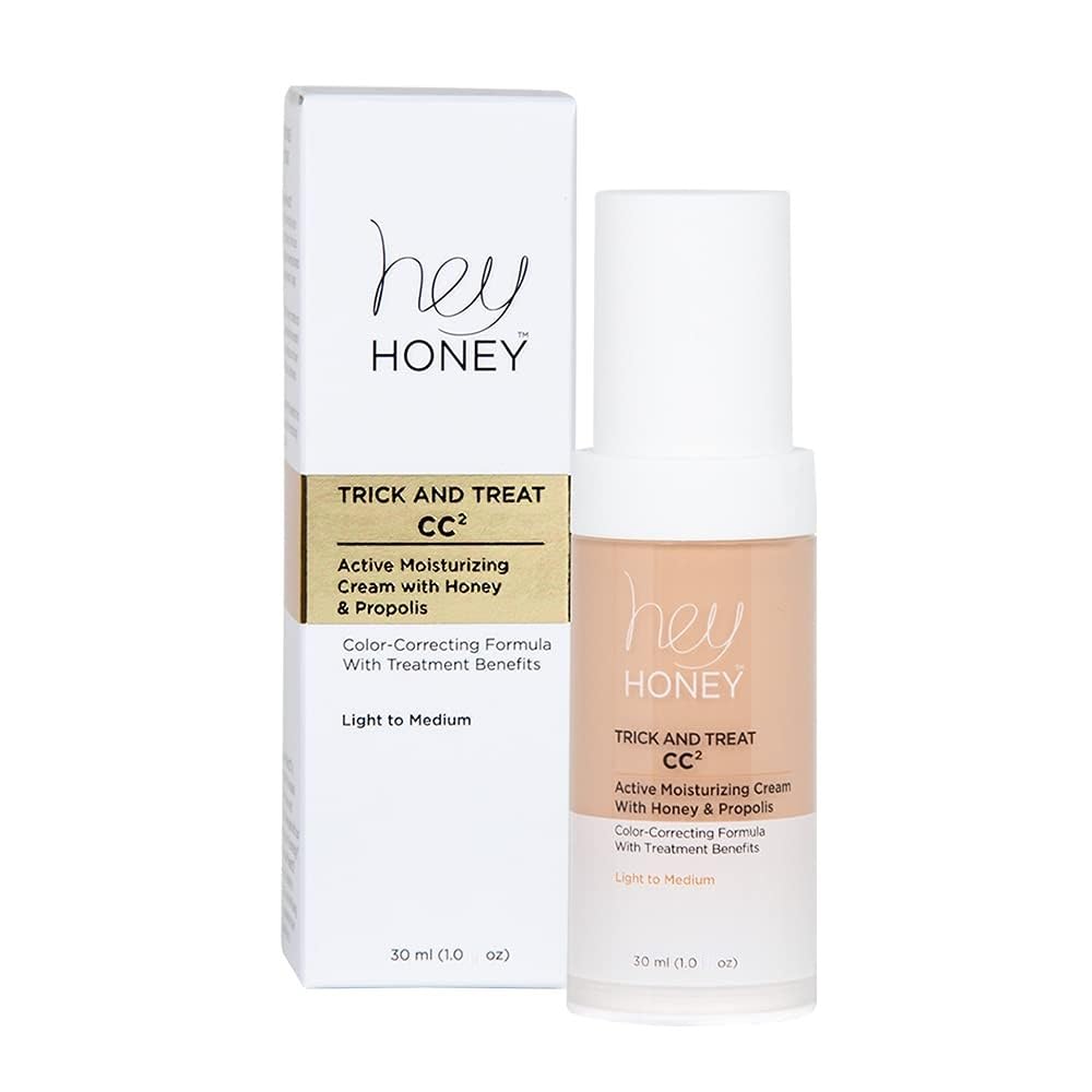 Hey Honey CC Crème : utilisation quotidienne pour teint frais et naturel.