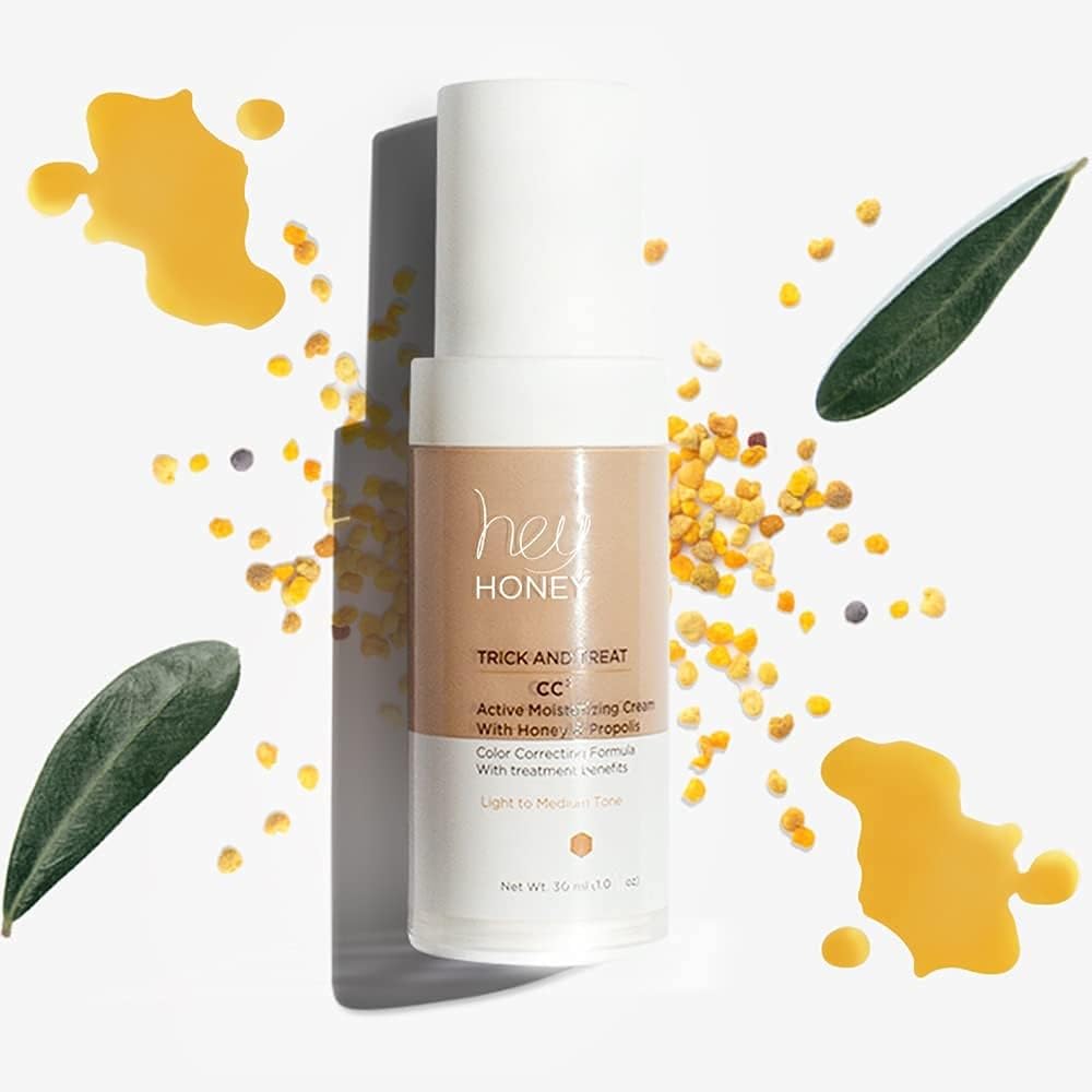 Hey Honey CC² Cream — étiquette sans cruauté et éthique du produit.