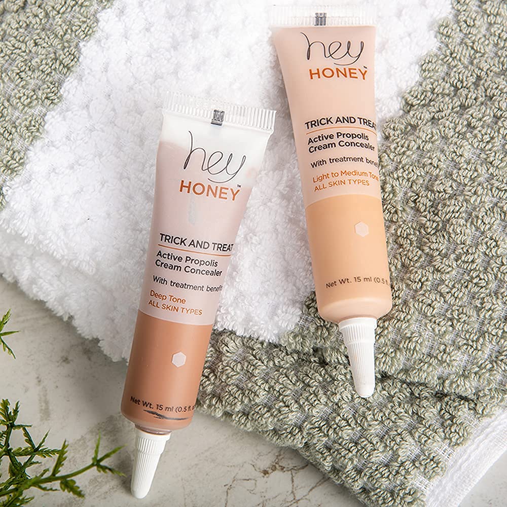 Hey Honey Trick & Treat concealer couvrance jour légère et naturelle