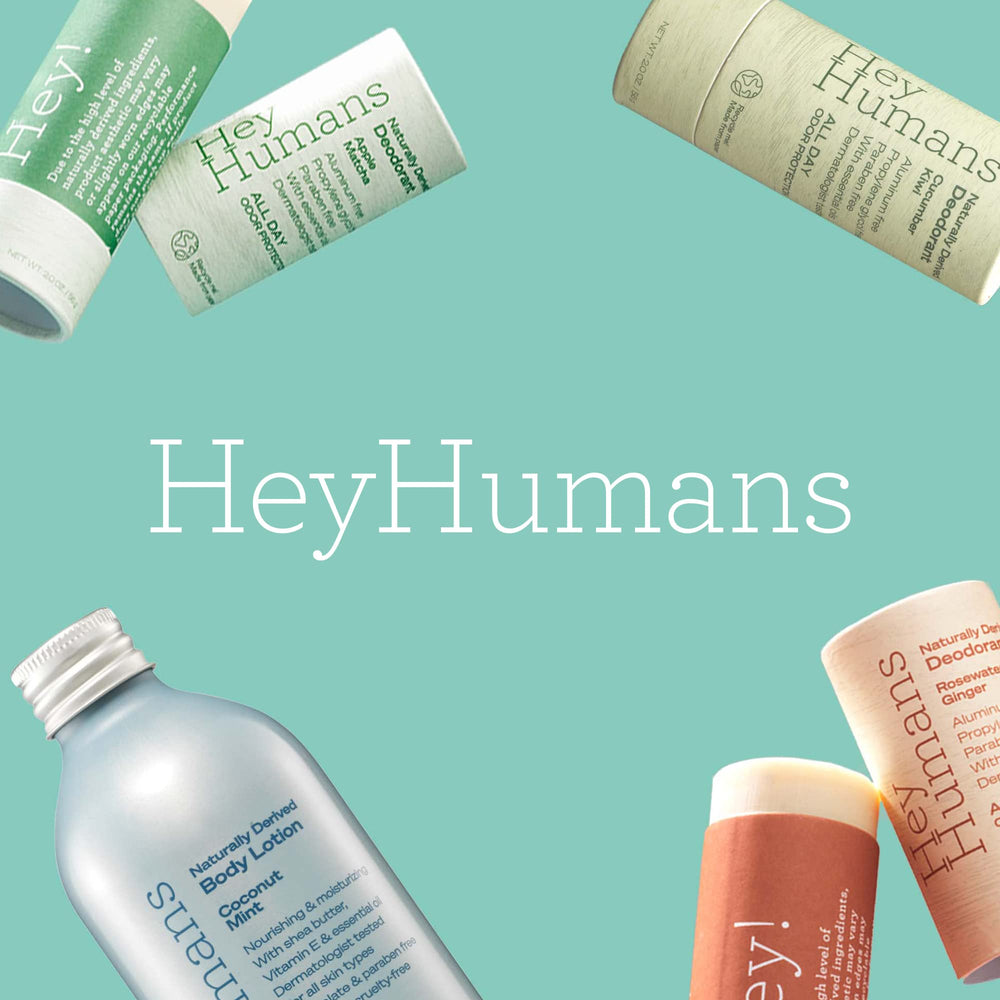 Hey Humans senteur rose-gingembre, expérience sensorielle rafraîchissante.