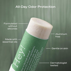 Hey Humans Apple Matcha ingredients Vitamin E and Shea Butter nourish underarms.