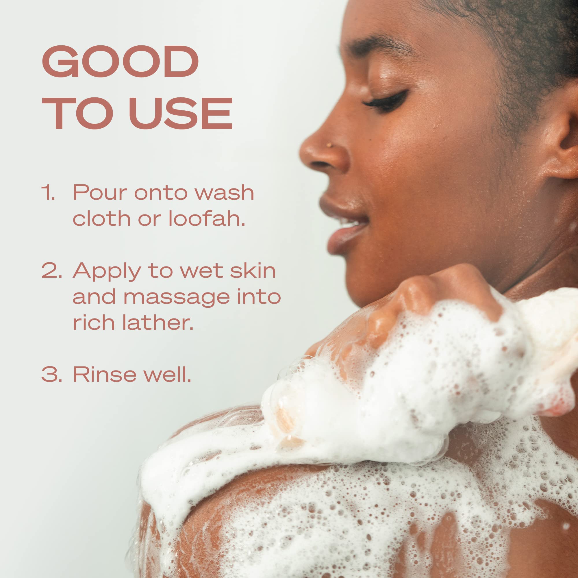 Hey Humans utilisation quotidienne pour peau hydratée après la douche.